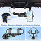 Phone Mount for Car, 2024 Upgraded Rear View Mirror Phone Holder, Universal Mount, Rotatable Phone Holder for Car Compatible