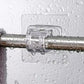 Rods Clips Hook Self Adhesive Pack of 10