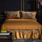 High-Precision Yarn-Dyed Jacquard Multi-Piece Bedding Set – Luxury Satin Cotton Collection