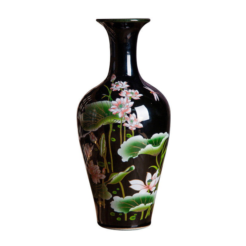 New Small Pottery Vase Ornament – Handmade Decorative Handicraft