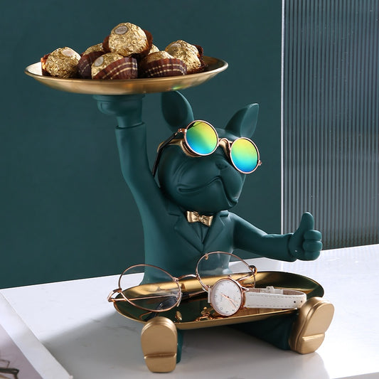 Resin Doorway Storage Tray – Decorative Handcrafted Porch Organizer