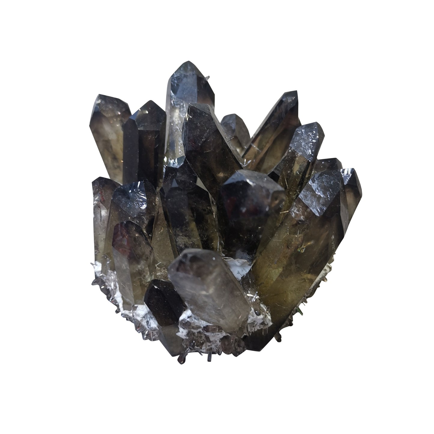 Tea Crystal Cluster Landscape Ornament – Artistic Handicraft Gift