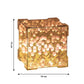 Decorative Tulip Flower Led Cube Night Lamp Set (1 Set  Mix Color)