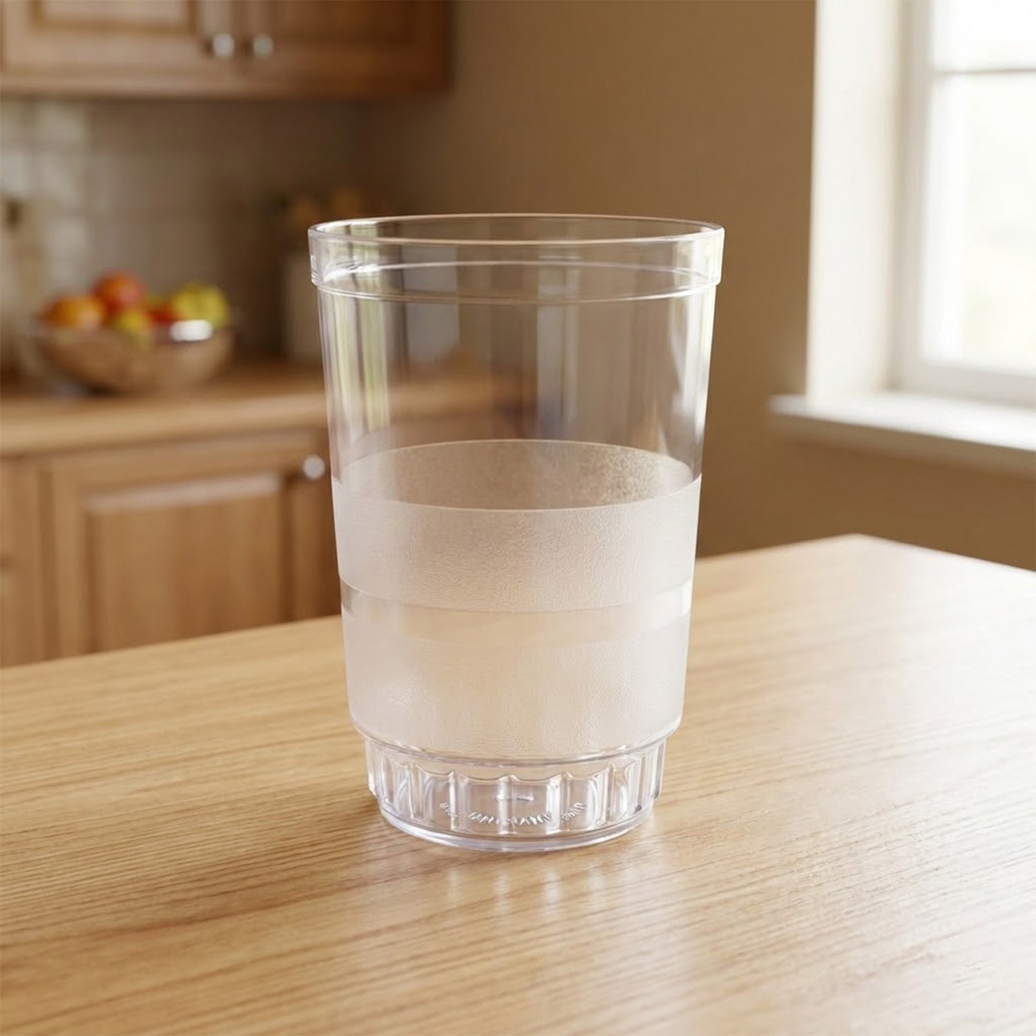 Transparent Janta Drinking Glass Set (300ml 6 Pc Set)