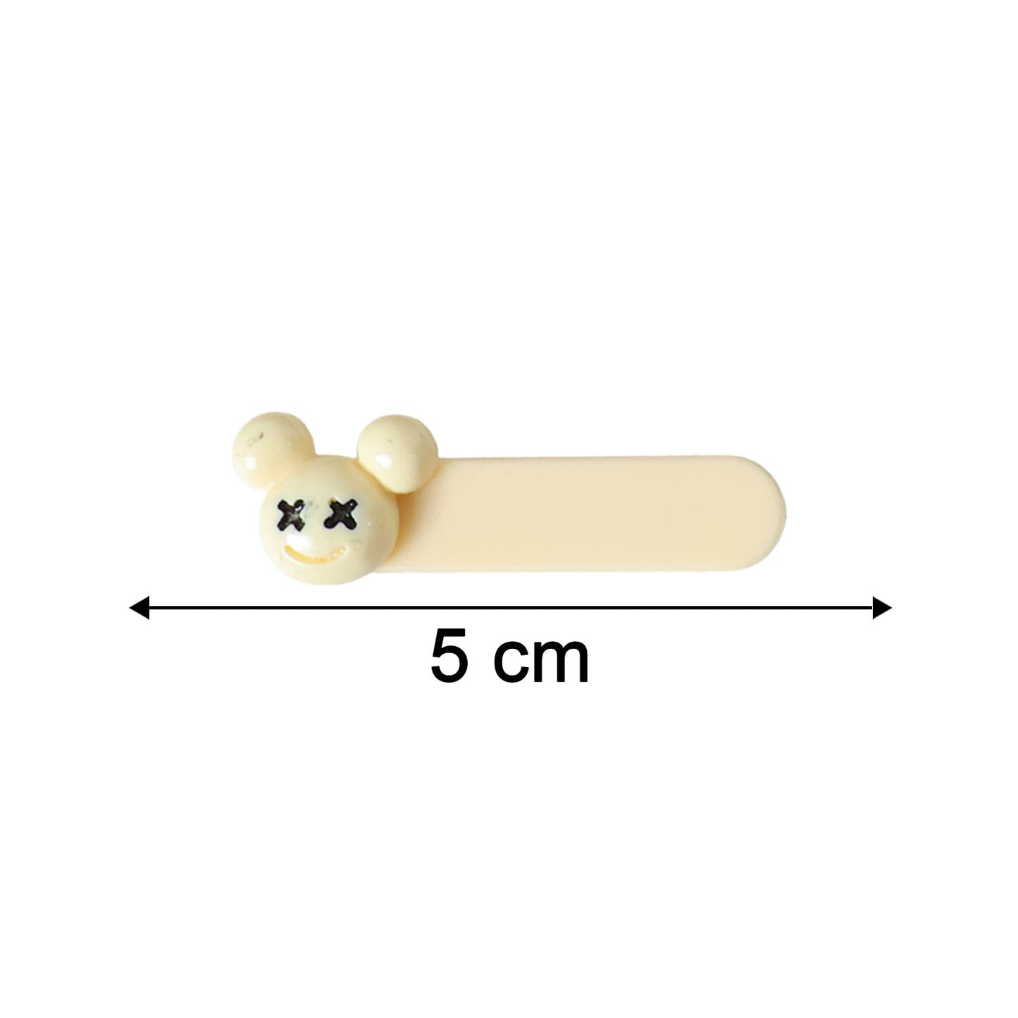 Cute Cartoon Bear Design Premium Fashion Hair Clips (4 Pc)
