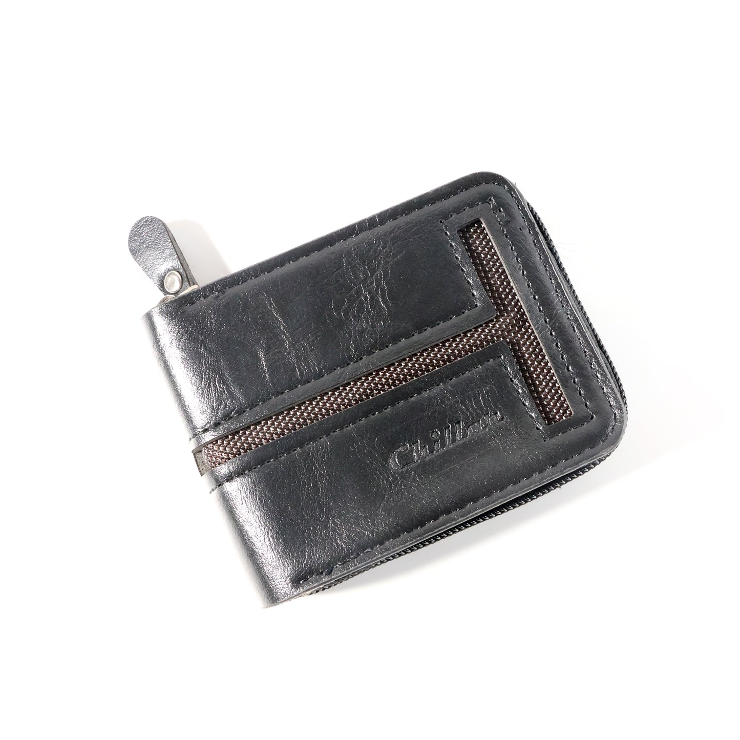 Compact Zip-around Card Holder Wallet For Men  Women (1 Pc)