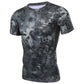 Slim-Fit Python-Pattern T-Shirt for Men | Casual Crew-Neck Tee – Panun Cart