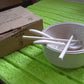 5606 Rice Bowl Noodle 1 Bowl With 1 Lid And Handle Wheat Straw Noodle Bowls With Wheat Straw 1 Fork 2 Chopsticks 1 Spoon For Soup Salad Cooker Snack Set (6 Pcs Set)