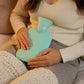 Premium Quality Rubber Hot Water Bag (19 X 13 Cm  1 Pc)