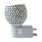 Decorative Star Pattern Mosaic Glass Plug-in Night Lamp (1 Pc)