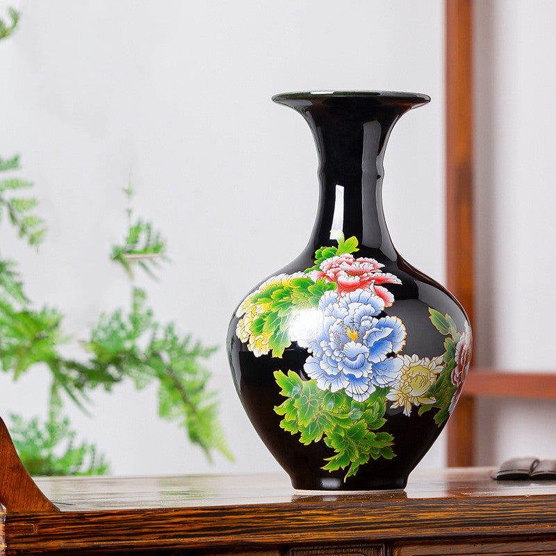 New Small Pottery Vase Ornament – Handmade Decorative Handicraft