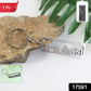 Premium Gujarati Text Metal Keychain (1 Pc)