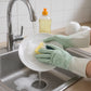 Latex Household Gloves (2 Pair  Mix Color)