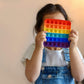 4752 Random Shape Rainbow Colored Fidget (1pc Only)