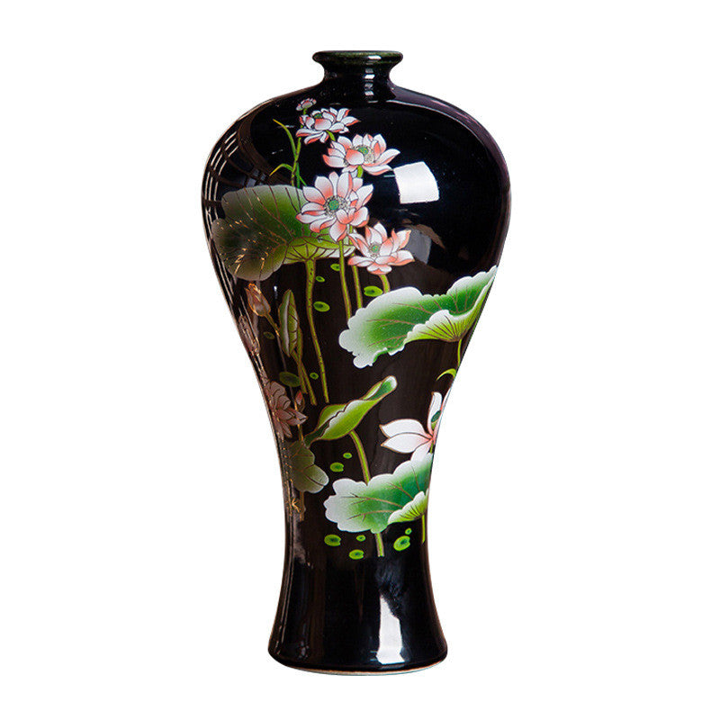 New Small Pottery Vase Ornament – Handmade Decorative Handicraft