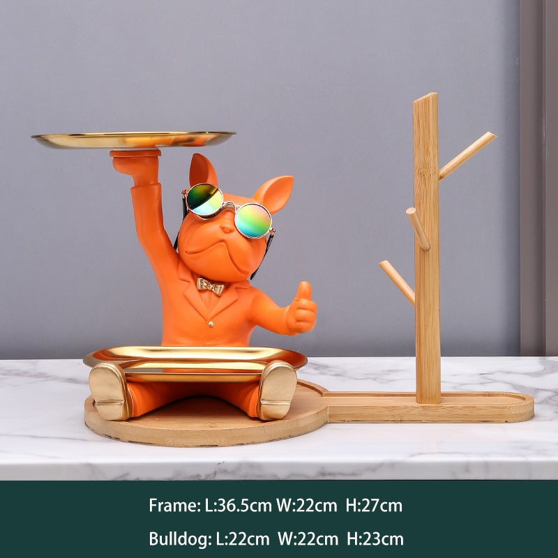 Resin Doorway Storage Tray – Decorative Handcrafted Porch Organizer