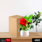 4863 Artificial Rose Flower Plant With Pot For Home Office Or Gift