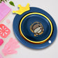 17514 Cartoon Shape Wash Basin Space Saving Multi Function Foldable Baby Wash Basin Easy Clean Lightweight Thicken For Washing Face For Home (33x31 Cm  1 Pc)