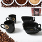 8229 Play Station Ceramic Tea  Cups  Mug Set With Handle Serving Bowl Milk Cup Coffee Cup Tea Cup Breakfast Cup Drinking Mug Or Outdoor For Household Gift For Birthday Wedding Party (4 Pcs Set)