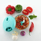 5959 Handy Mini Plastic Vegetable Chopper Cutter Onion Chopper Vegetables For Kitchen Accessories With 3 Blades