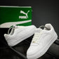PUMA Premium White Sneakers — Clean, Comfortable, Everyday | MF
