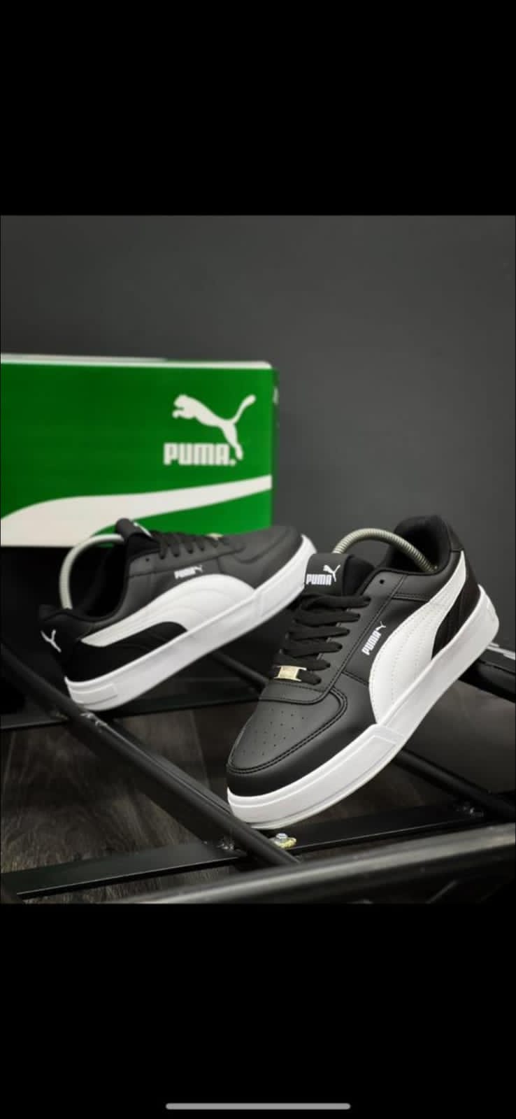 PUMA Premium White Sneakers — Clean, Comfortable, Everyday | MF