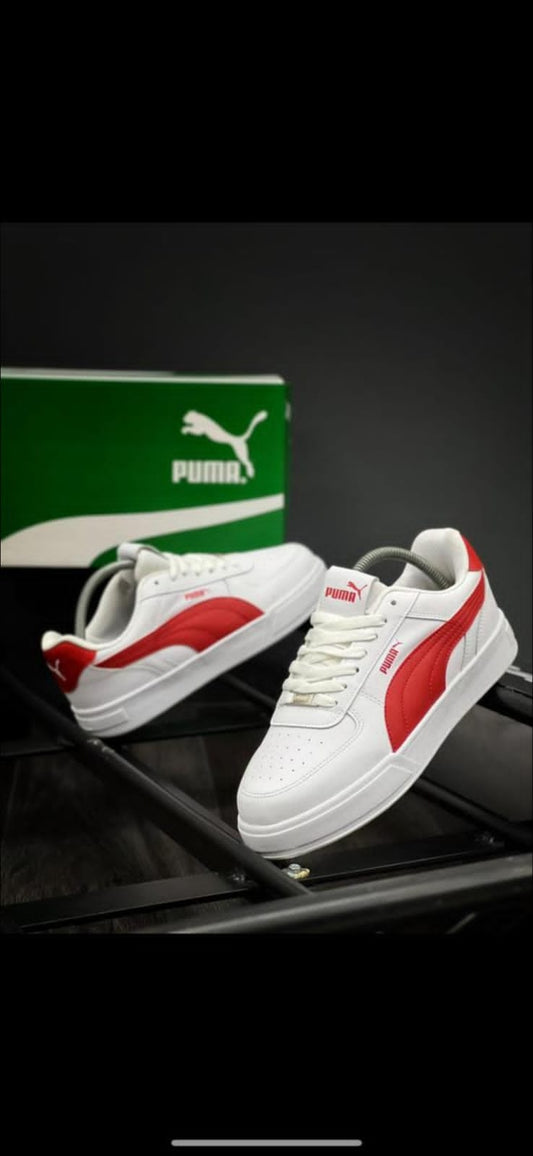 PUMA Premium White Sneakers — Clean, Comfortable, Everyday | MF