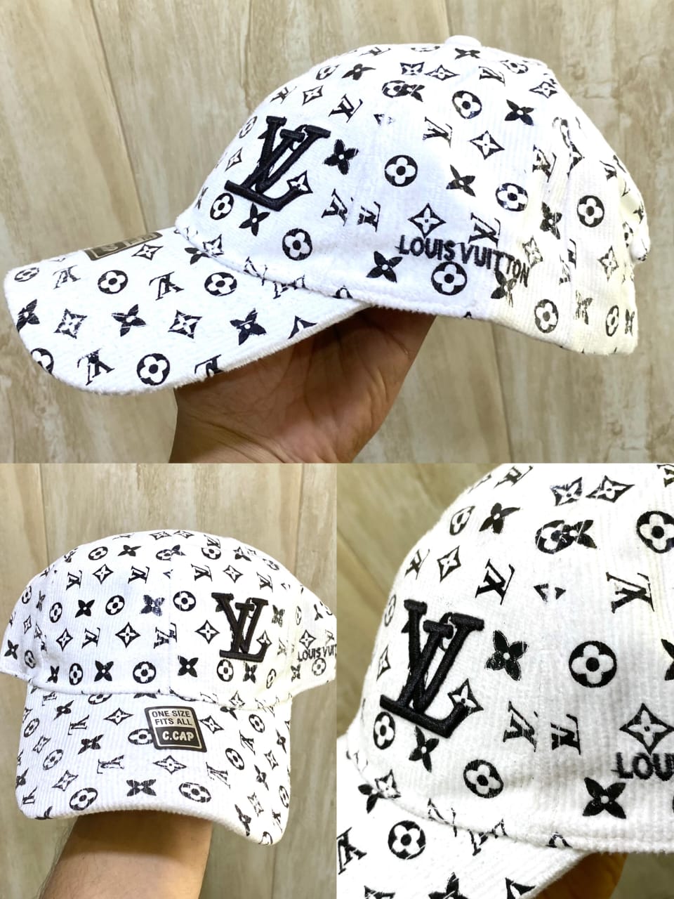 Premium Velvet Branded Caps | Clearance Sale – Top Quality