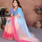 Netra Fashion A94 Heavy Georgette Silk Embroidered Saree with Blouse (SCG)
