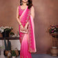 Netra Fashion A94 Heavy Georgette Silk Embroidered Saree with Blouse (SCG)