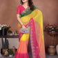 Netra Fashion A94 Heavy Georgette Silk Embroidered Saree with Blouse (SCG)
