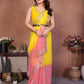 Netra Fashion A94 Heavy Georgette Silk Embroidered Saree with Blouse (SCG)