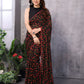 Netra Fashion Georgette Silk Printed Ready-to-Wear Saree with Lace Border (SCG)