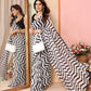 Netra Fashion Georgette Silk Printed Ready-to-Wear Saree with Lace Border (SCG)