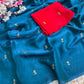 Bollywood Trending Fandy Satin Saree with Sequin Butti Work