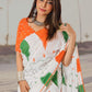 Netra Fashion Tiranga White Sharmili Georgette Silk Printed Saree – Republic Day Special (SCG)