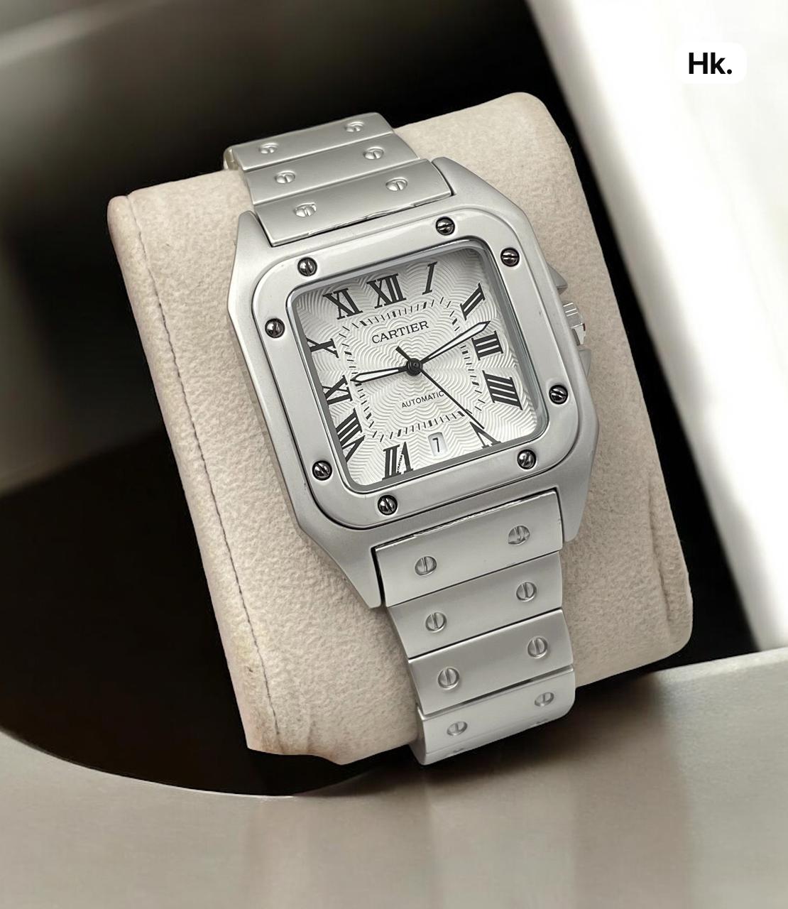 Cartier Style Square Dial Premium Men’s Watch – 42mm (Japanese Movement) | ZDS)