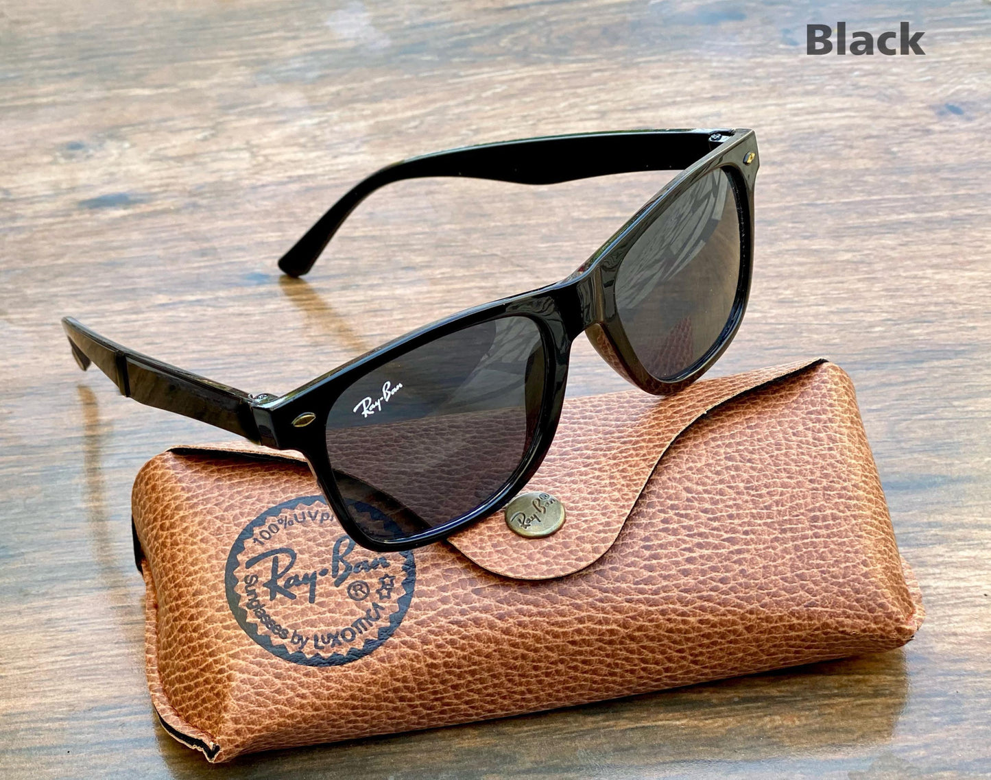 Rayban Style Premium Unisex Wayfarer Sunglasses – UV Protection | Glass Lens | MF