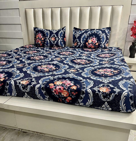 WAKE-FIT King Size Fitted Bedsheet Set – Specially Crafted for Your Comfort |ZR