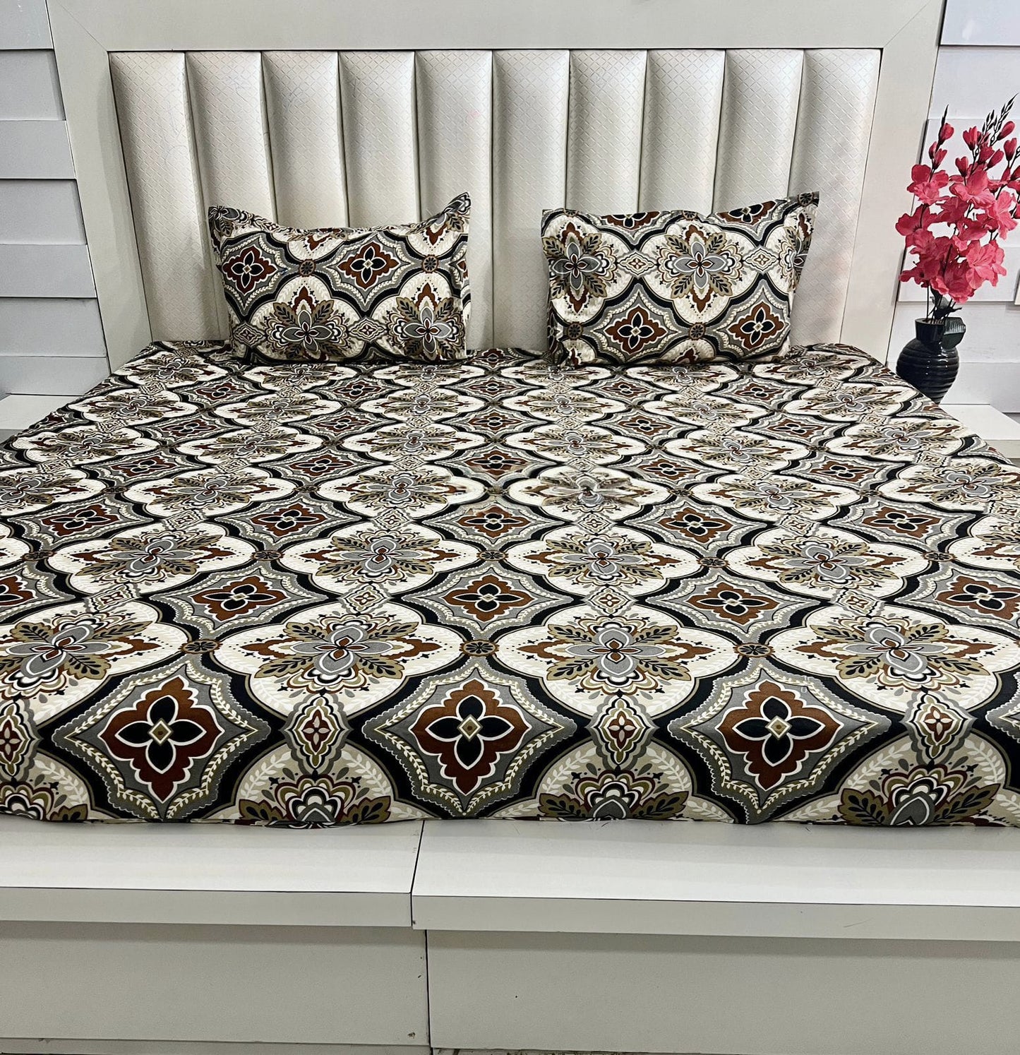 WAKE-FIT King Size Fitted Bedsheet Set – Specially Crafted for Your Comfort |ZR