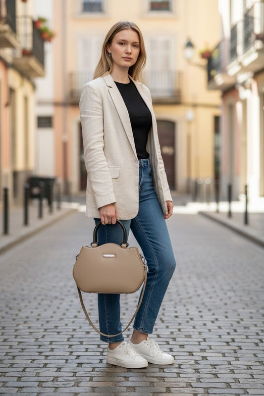 Adorable PU Leather Sling Bag for Women & Girls | Stylish Handbag with Long Strap | ZR