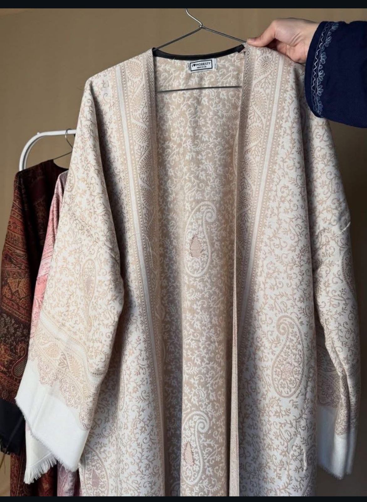 Exclusive Printed Pashmina Abaya with Matching Inner & Free Stole – Summer Collection |AFA