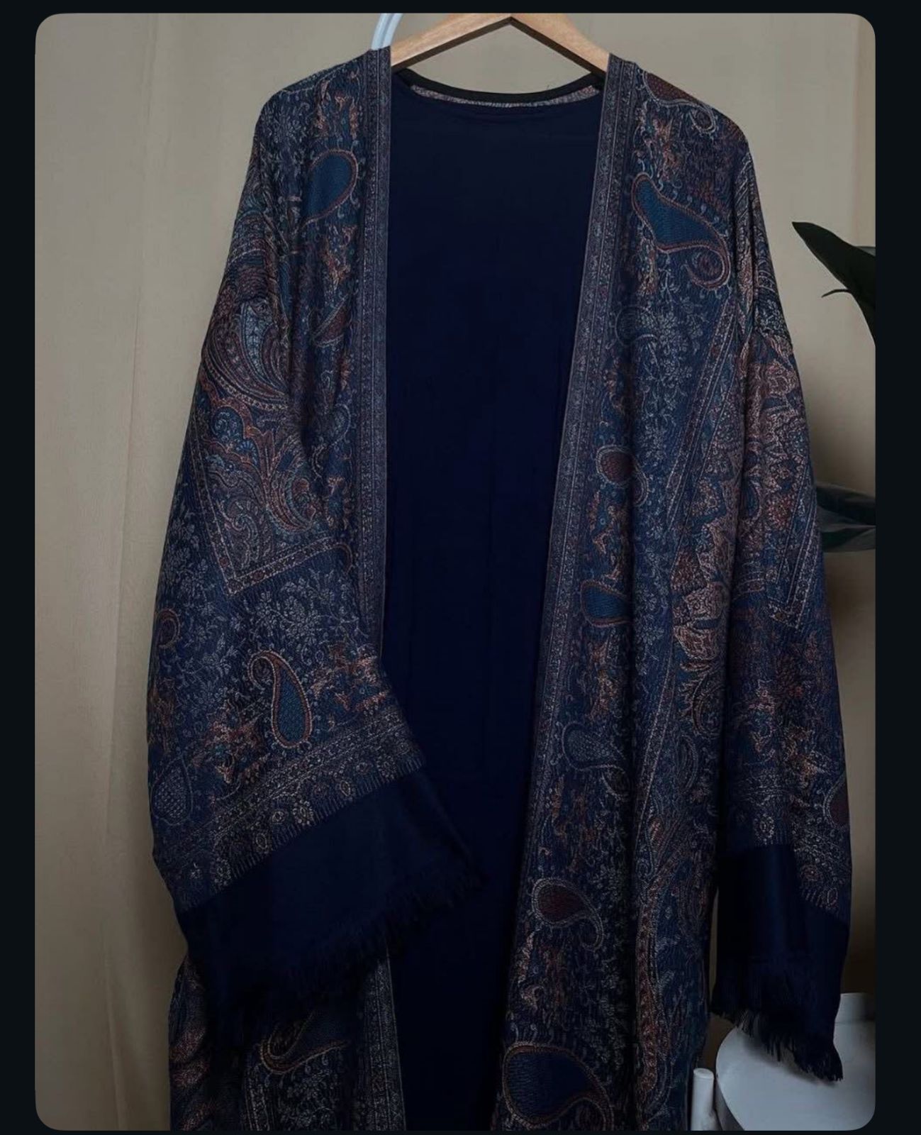 Exclusive Printed Pashmina Abaya with Matching Inner & Free Stole – Summer Collection |AFA