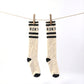 Unisex Cotton Crew Socks (1 Pair  Mix Design)