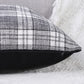 Pillow Covers Cushion Cases Soft Leather And Cotton (23  22 Inch  1 Pair  2 Pc)