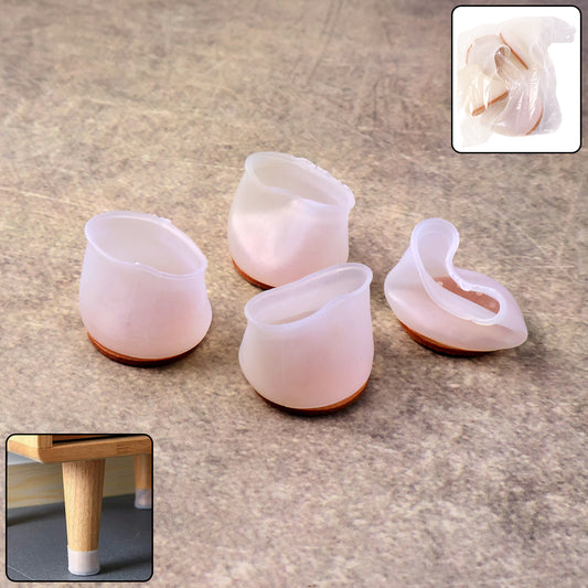 Premium Silicone Furniture Feet Pads (4 Pc Set  Mix Color)