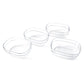 Transparent Multipurpose Serving Bowl Set (4 Pc Set)