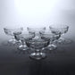 Premium Glass Ice Cream Dessert Bowl 6 Pc Set