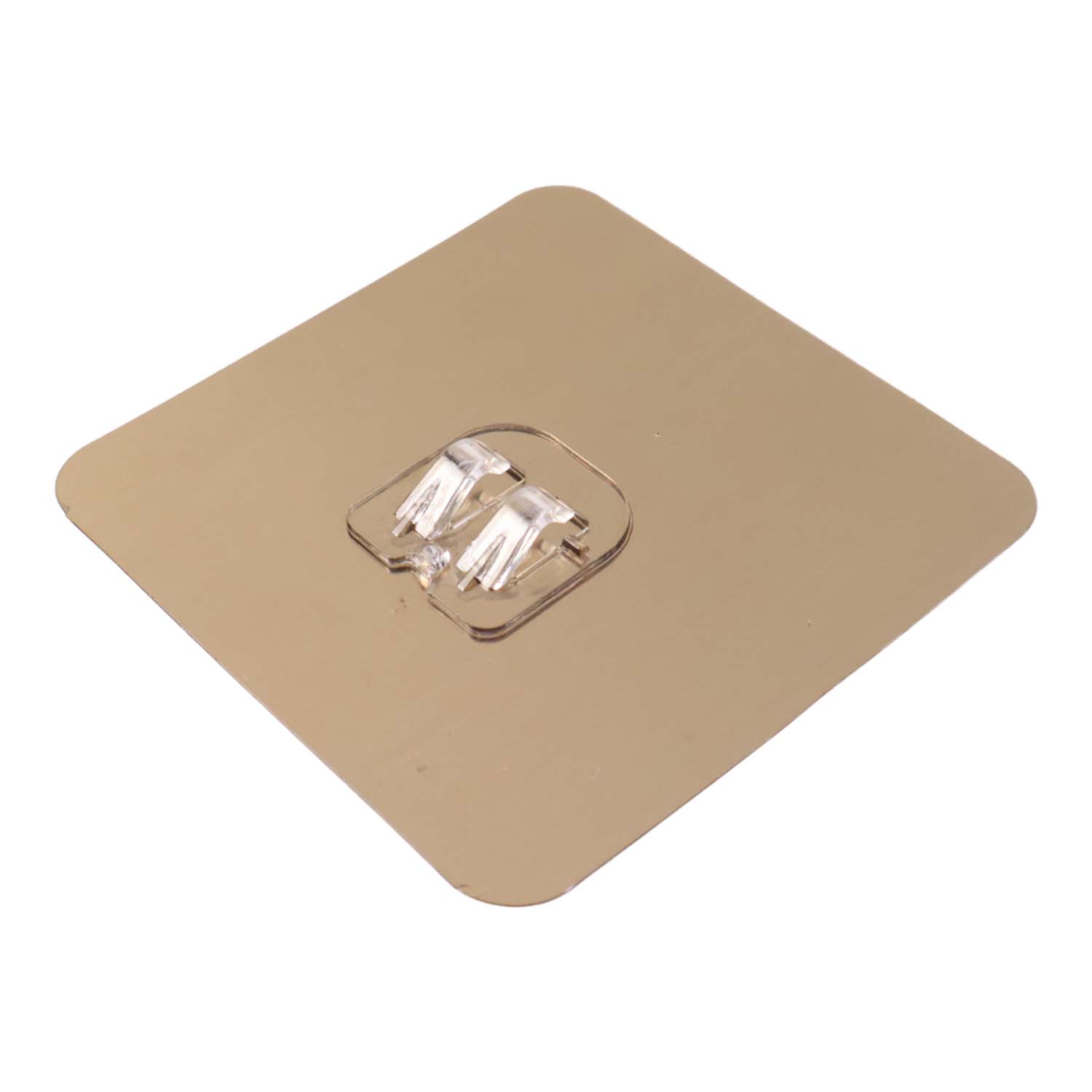 Self-adhesive Heavy-duty Plastic Wall Hook  1 Pc (8x8 Cm)