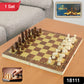 Foldable Wooden Chess Board Set (30  30 Cm  1 Set)